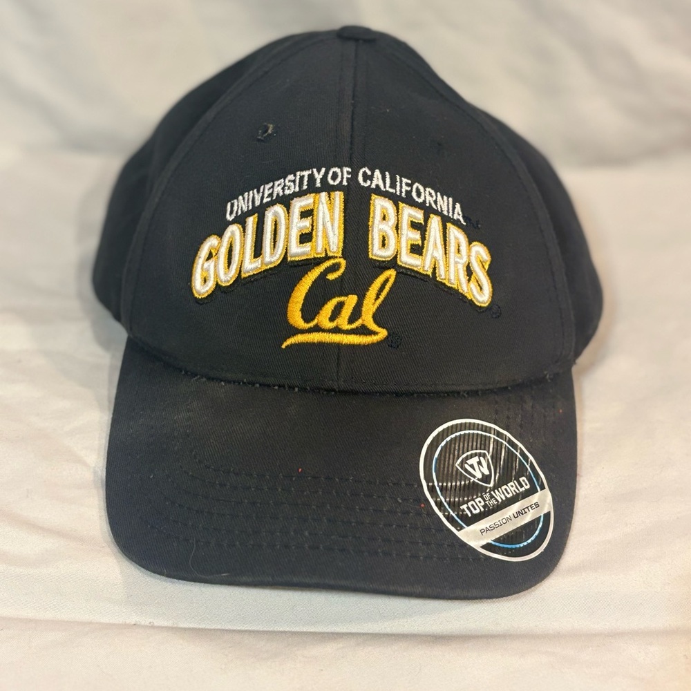 Cal Golden Bears Black and Gold Baseball Cap